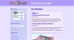Desktop Screenshot of barony.org.uk
